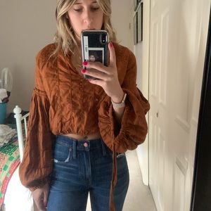 Free People Cropped Tunic